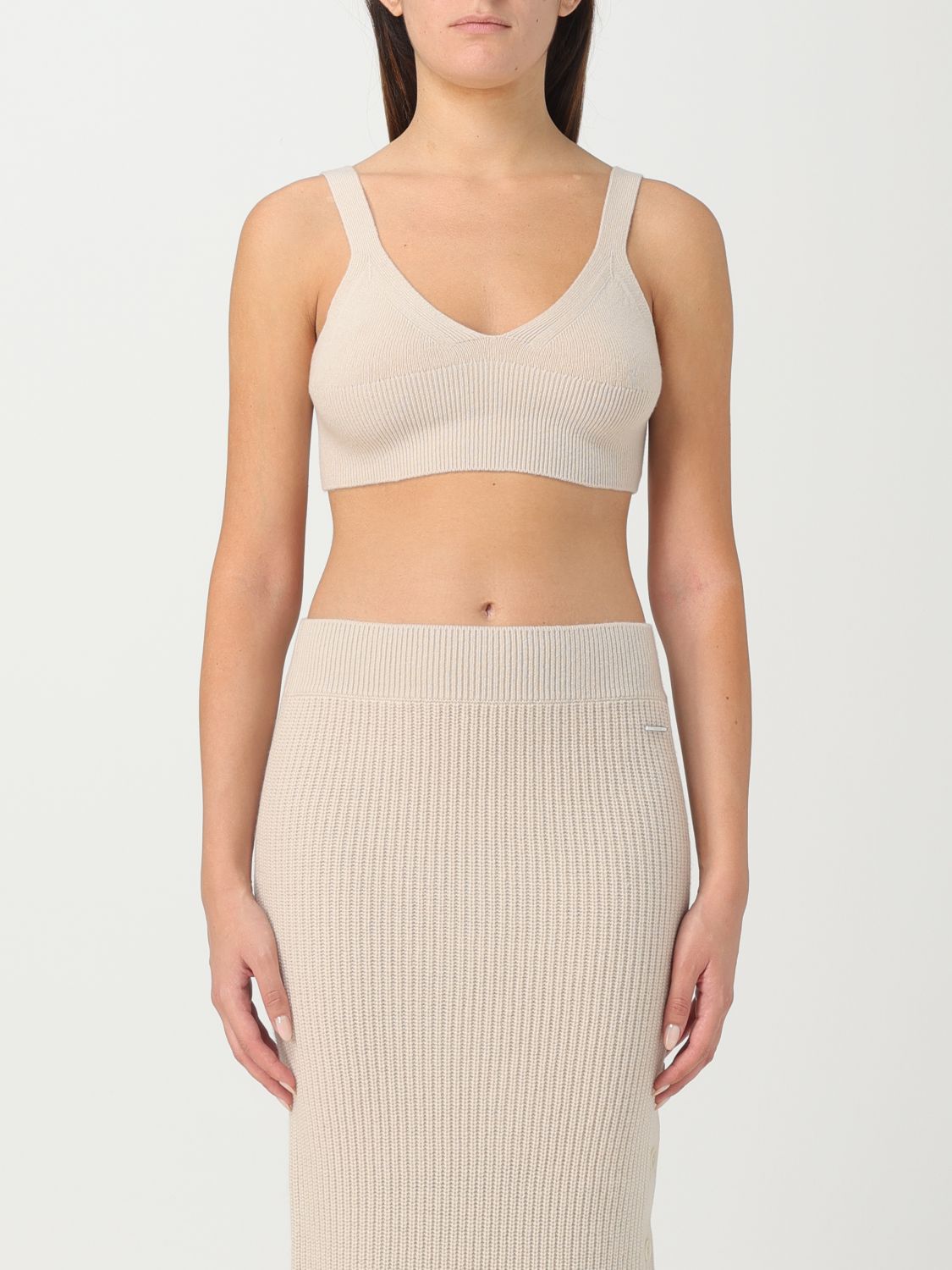 Calvin Klein Top CALVIN KLEIN Woman colour Beige