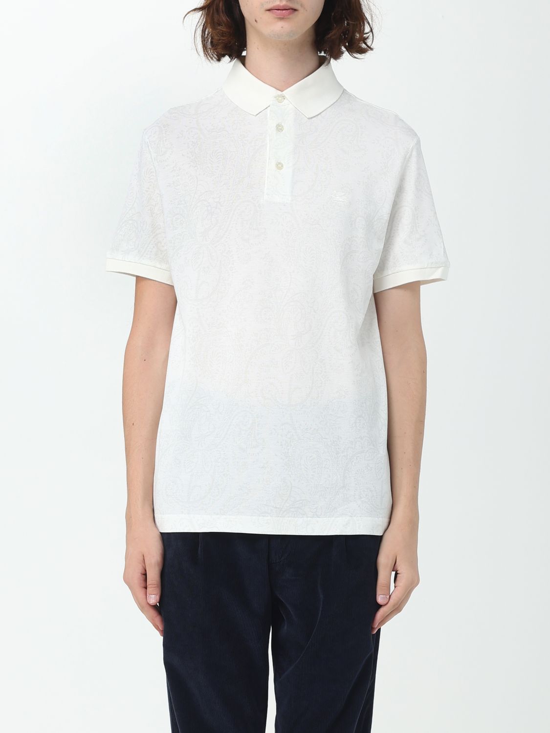 Etro Polo Shirt ETRO Men colour White