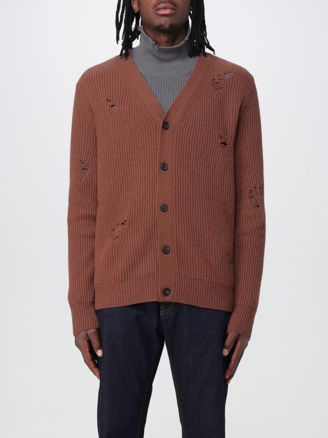 Grifoni Jumper GRIFONI Men colour Burnt