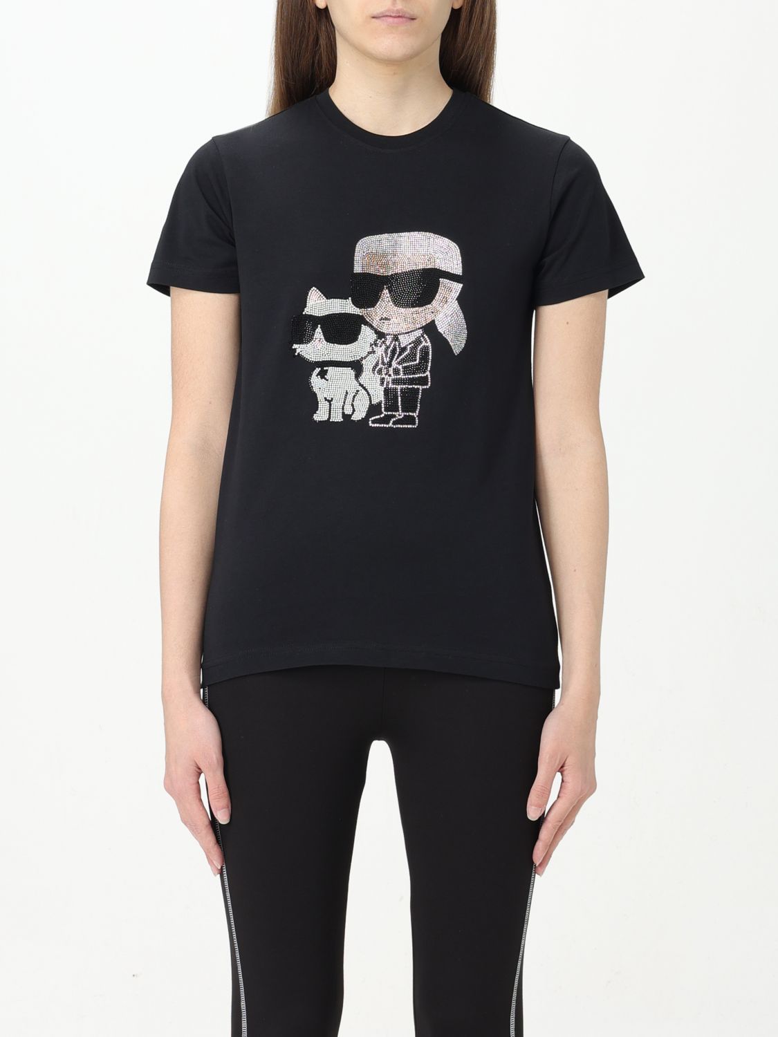 Karl Lagerfeld T-Shirt KARL LAGERFELD Woman colour Black