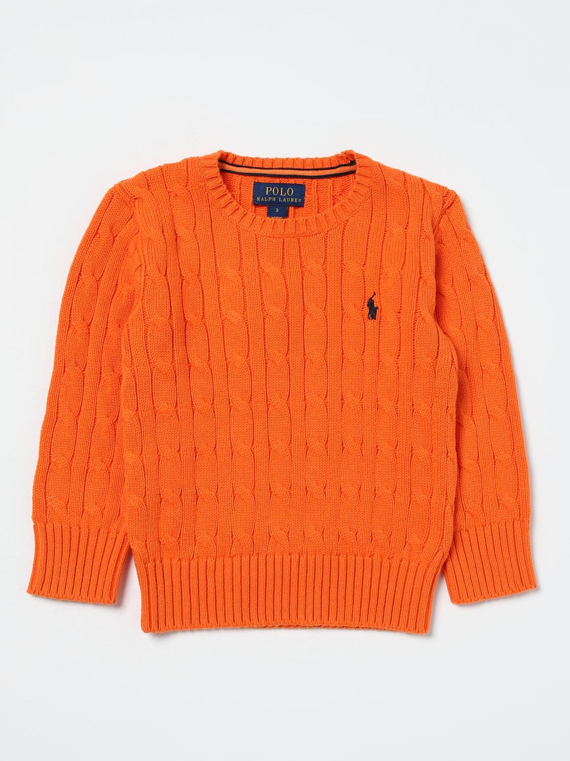 Polo Ralph Lauren Sweater POLO RALPH LAUREN Kids color Orange