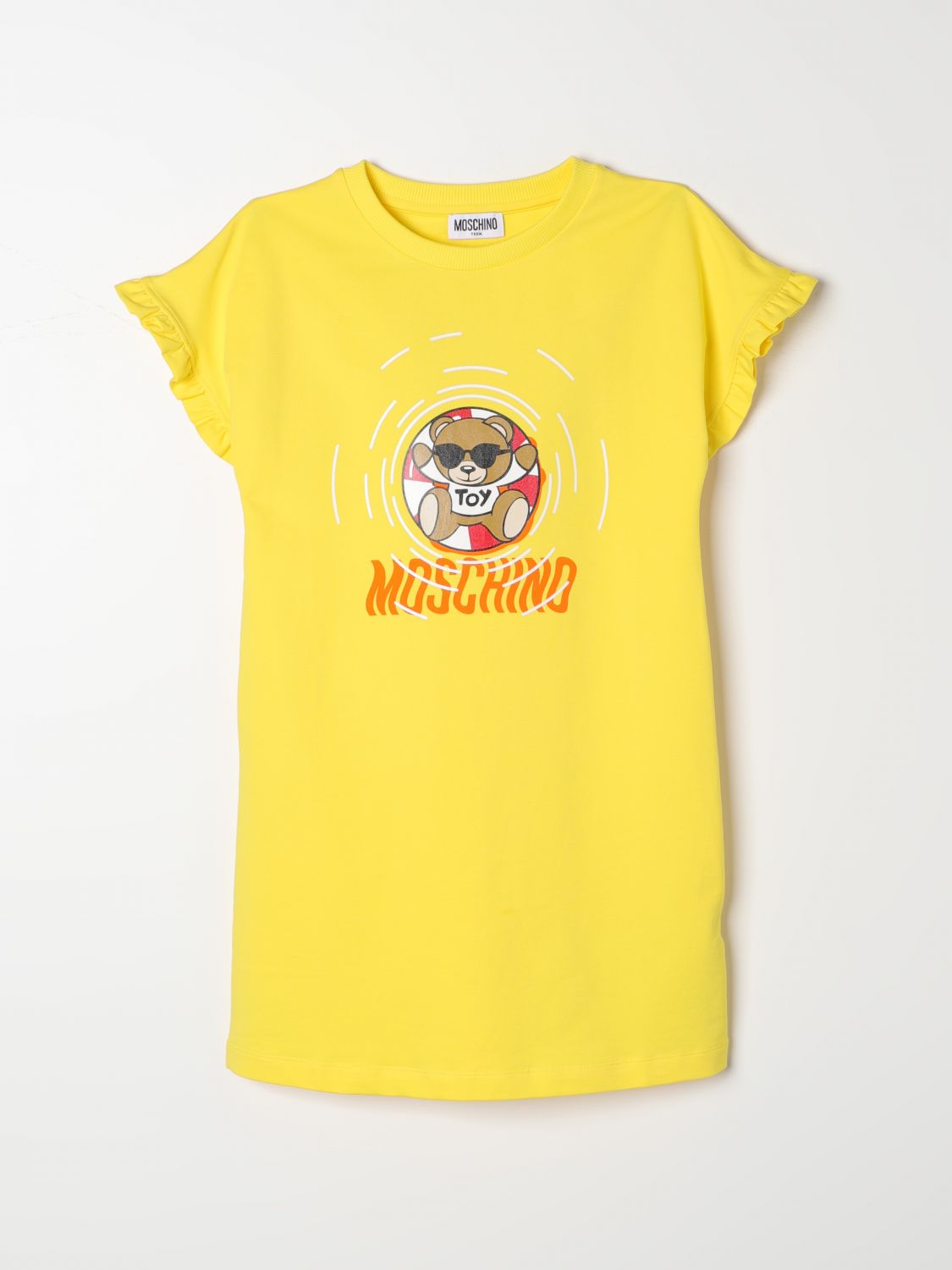  Dress MOSCHINO KID Kids colour Yellow