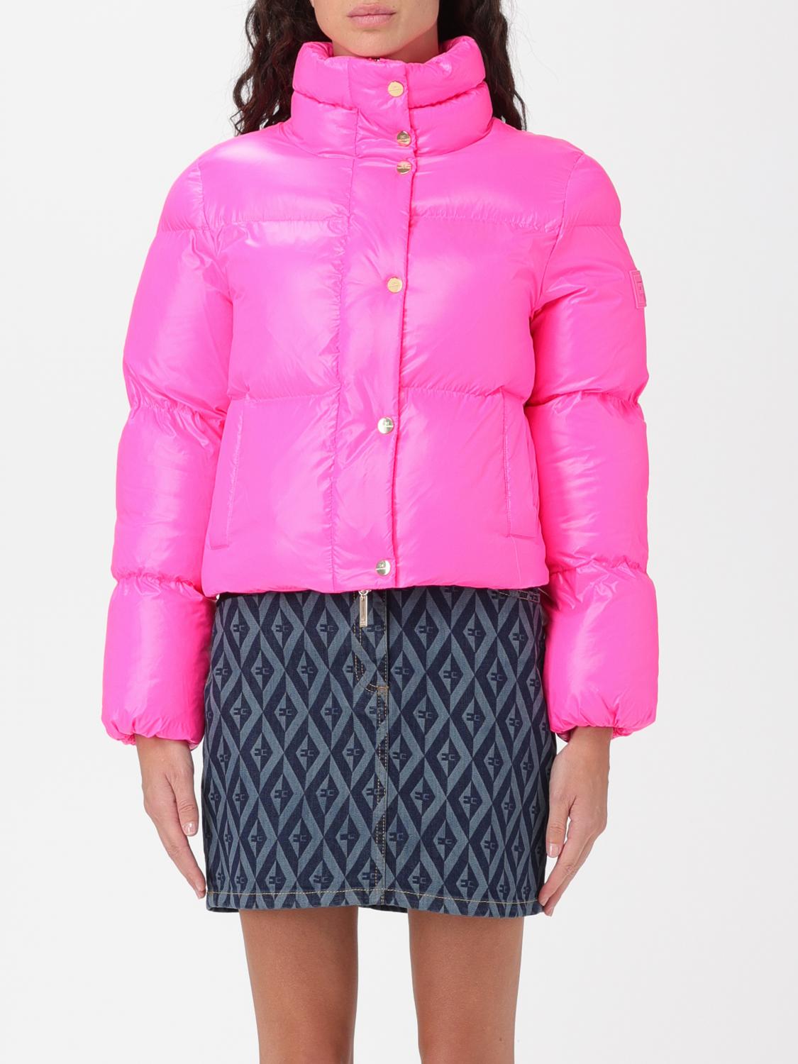 Elisabetta Franchi Jacket ELISABETTA FRANCHI Woman colour Fuchsia