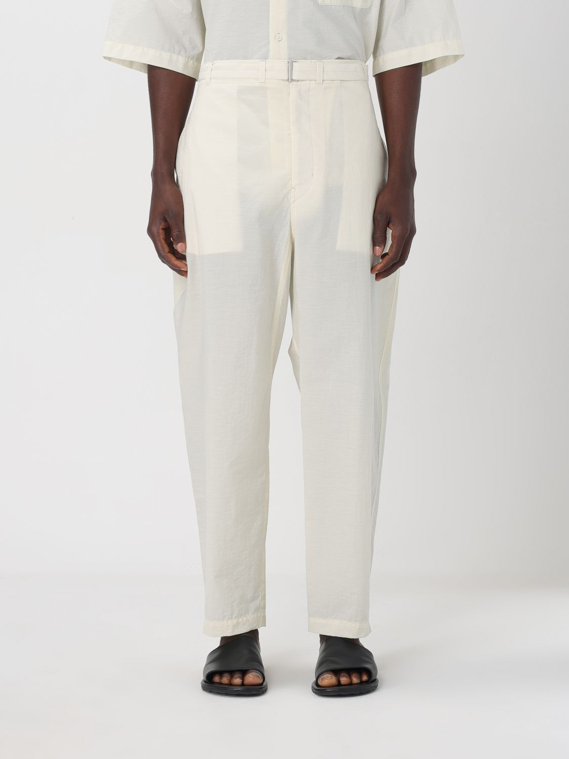 Lemaire Trousers LEMAIRE Men colour Yellow