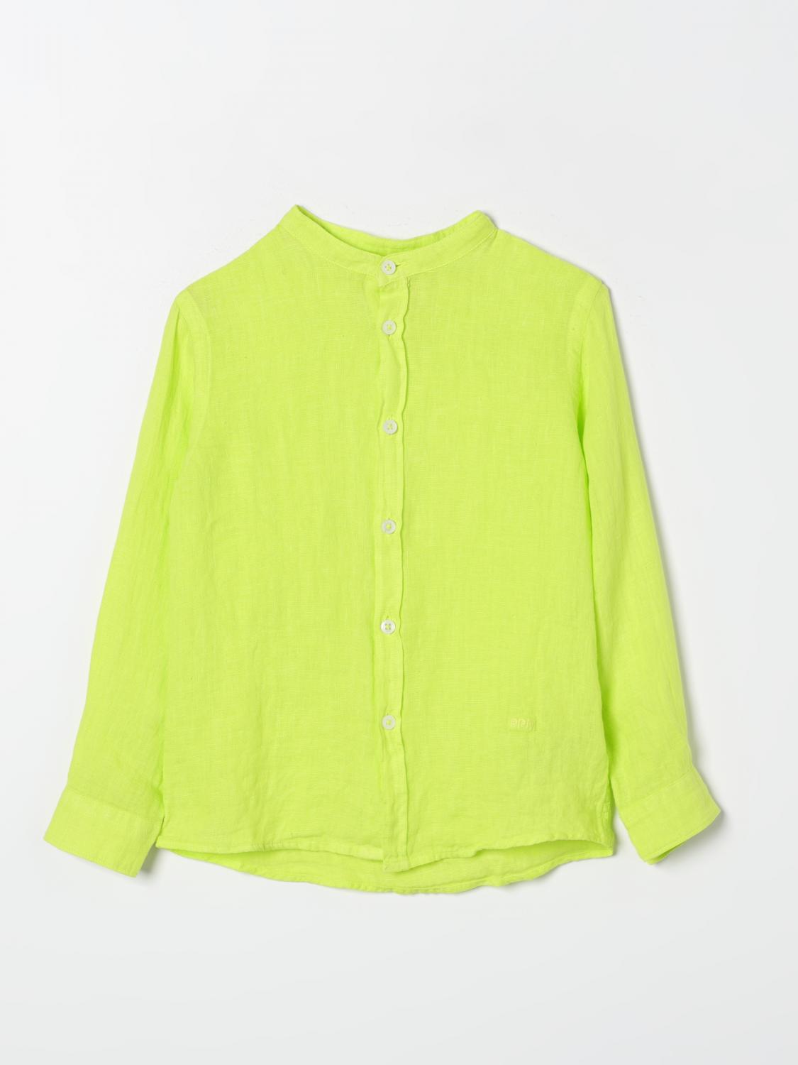 Paolo Pecora Shirt PAOLO PECORA Kids colour Lime