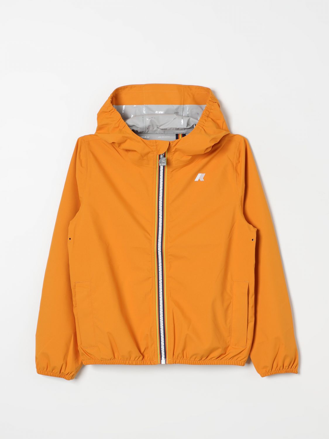 K-Way Jacket K-WAY Kids color Orange