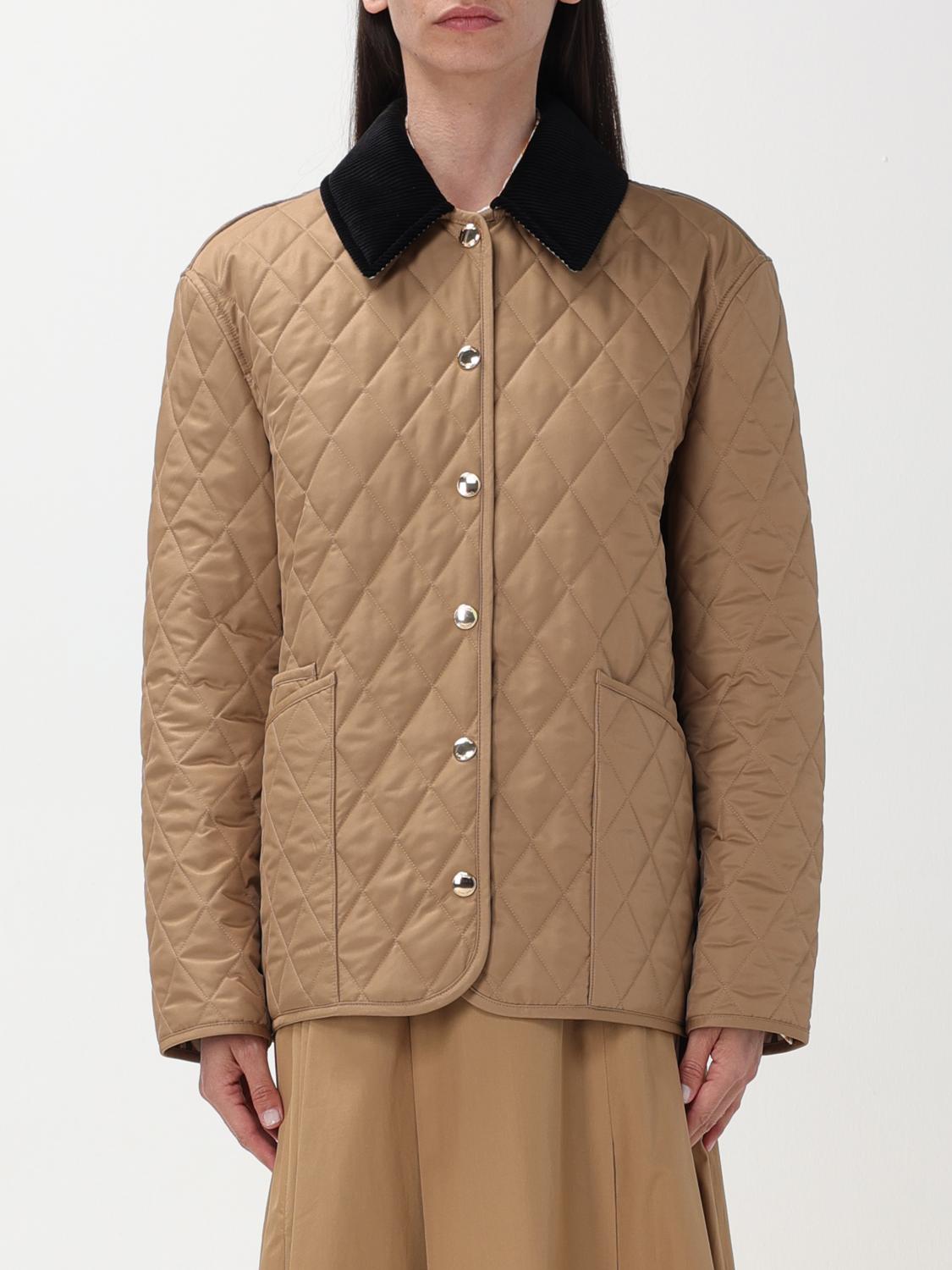 Burberry Jacket BURBERRY Woman colour Brown