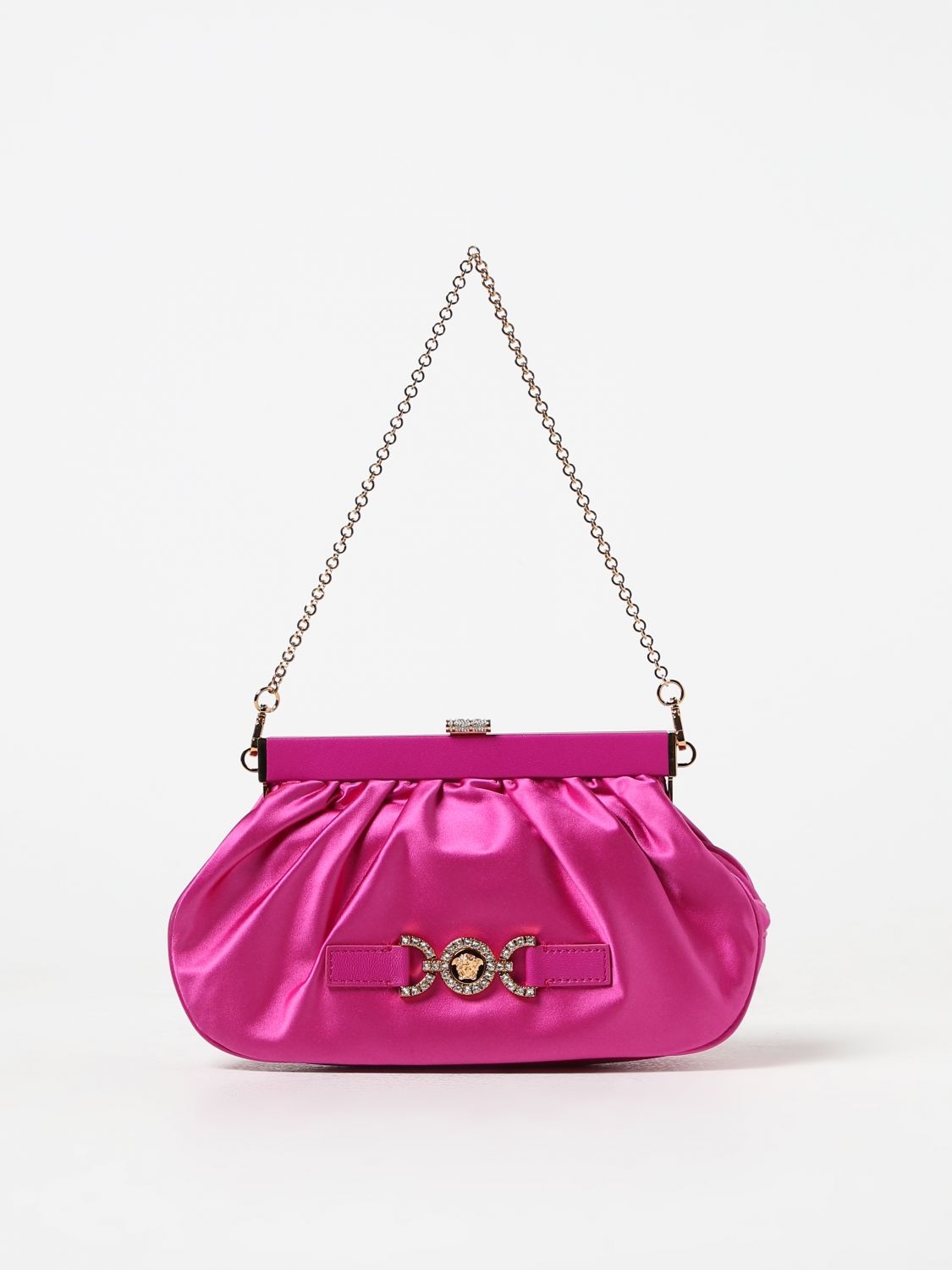 Versace Clutch VERSACE Woman colour Fuchsia