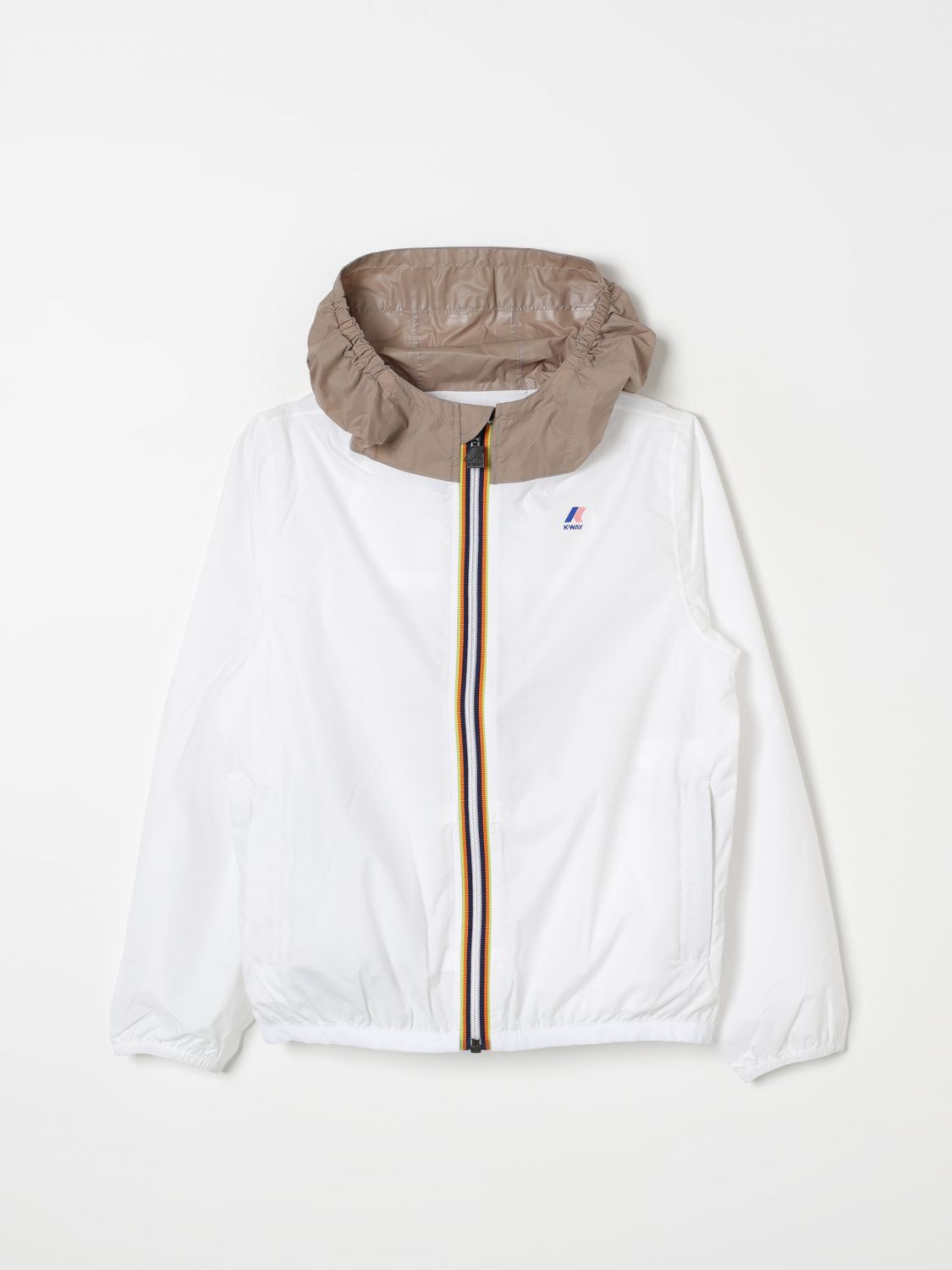 K-Way Jacket K-WAY Kids color White