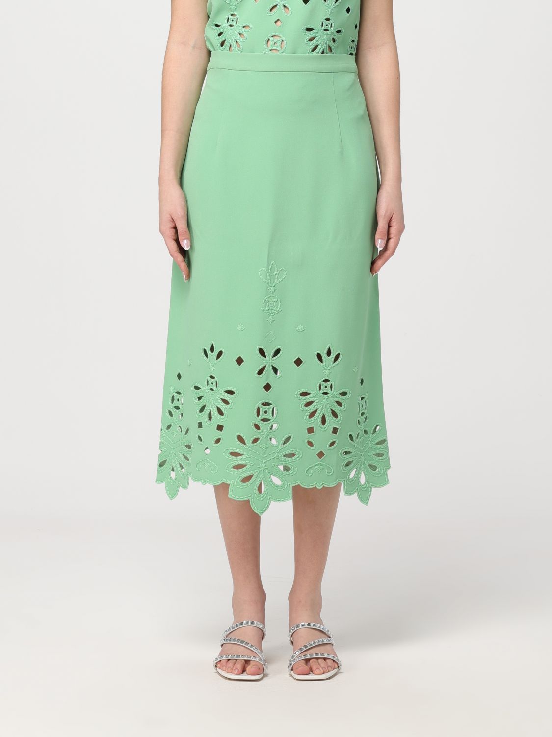 Ermanno Scervino Skirt ERMANNO SCERVINO Woman colour Green