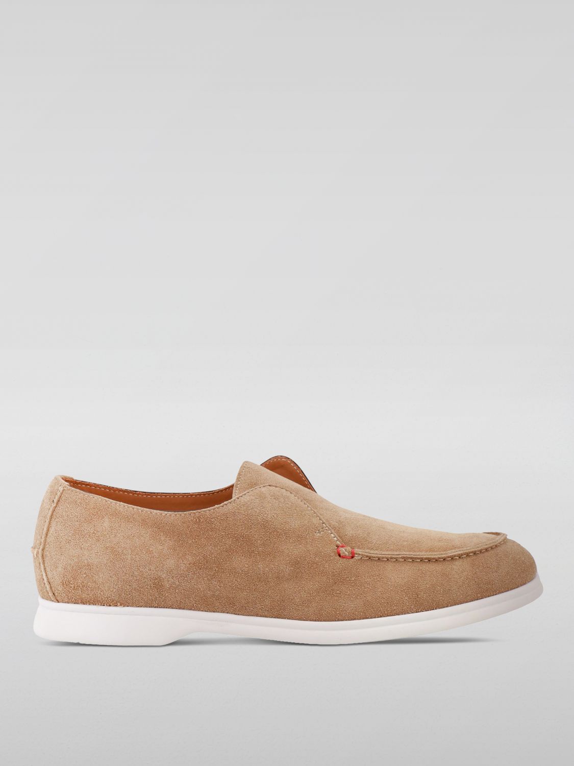 Kiton Loafers KITON Men colour Beige