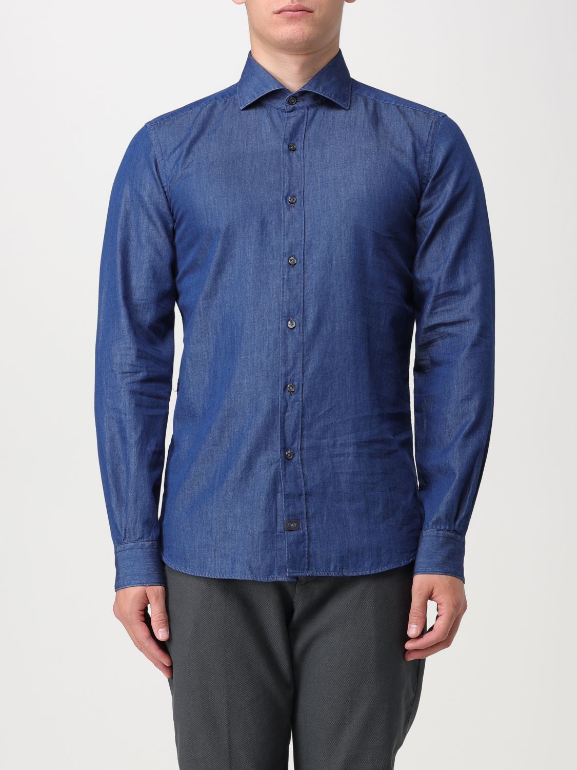 Fay Shirt FAY Men colour Blue