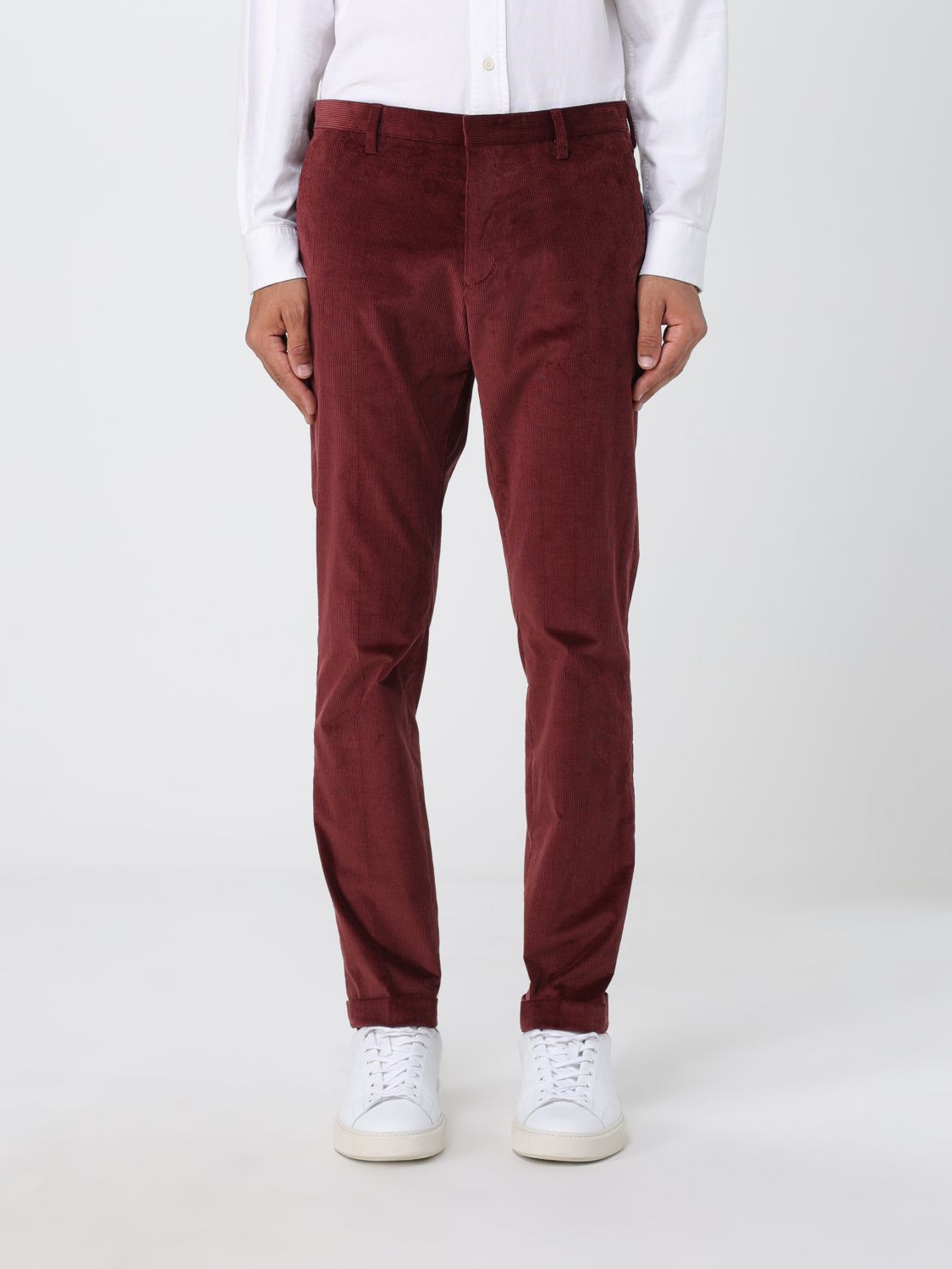 Paul Smith Trousers PAUL SMITH Men colour Burgundy