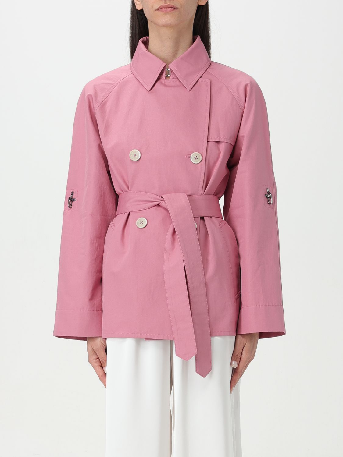 Fay Trench Coat FAY Woman colour Pink