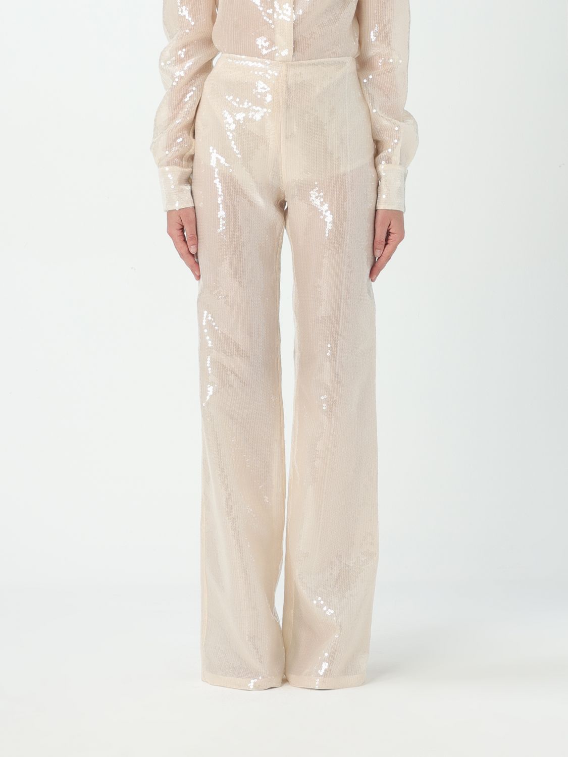 Alberta Ferretti Pants ALBERTA FERRETTI Woman color White