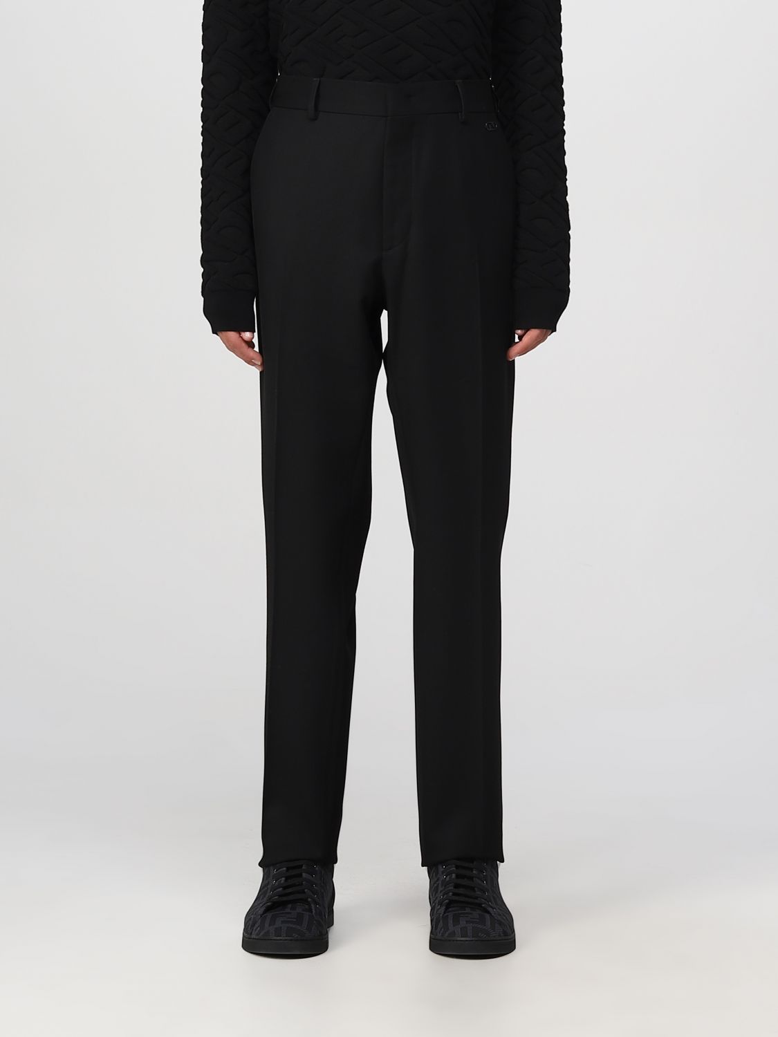 FENDI Trousers FENDI Men colour Black