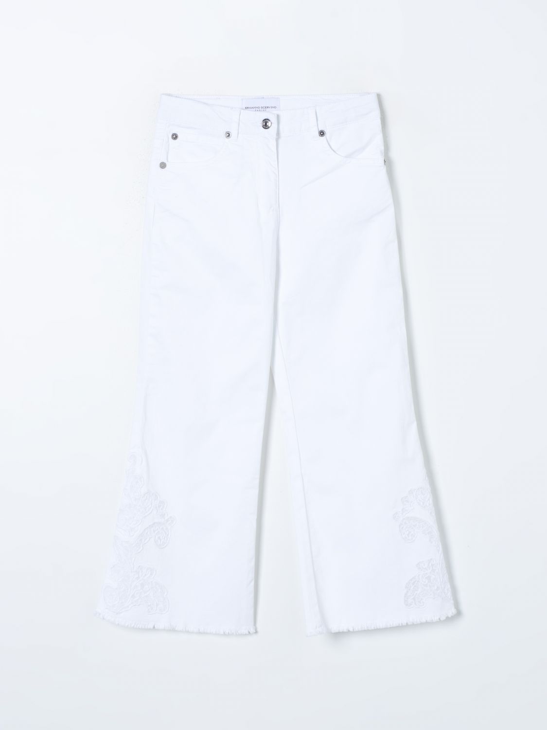 Ermanno Scervino Junior Pants ERMANNO SCERVINO JUNIOR Kids color White