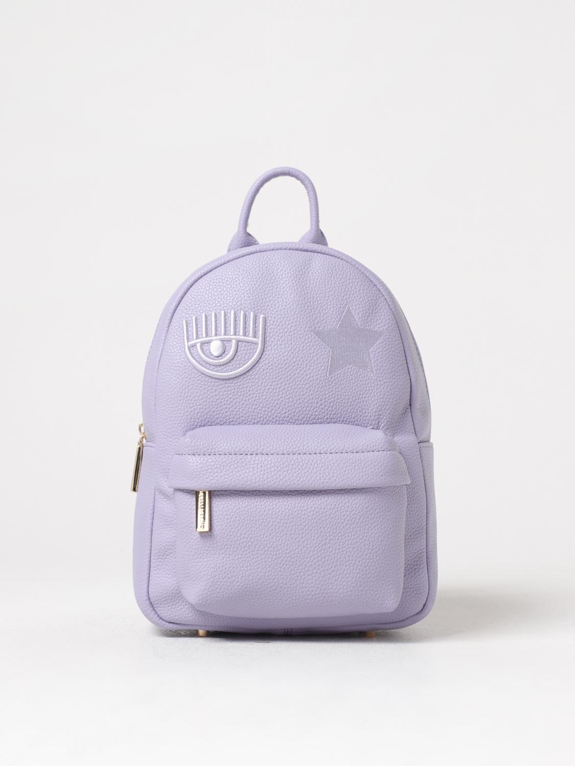 CHIARA FERRAGNI Backpack CHIARA FERRAGNI Woman colour Lilac