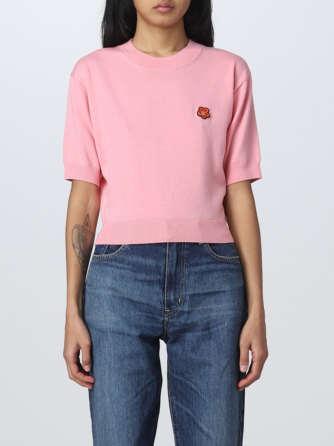 Kenzo Jumper KENZO Woman colour Pink