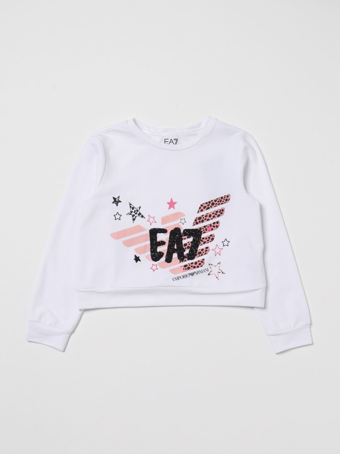 EA7 Jumper EA7 Kids colour White