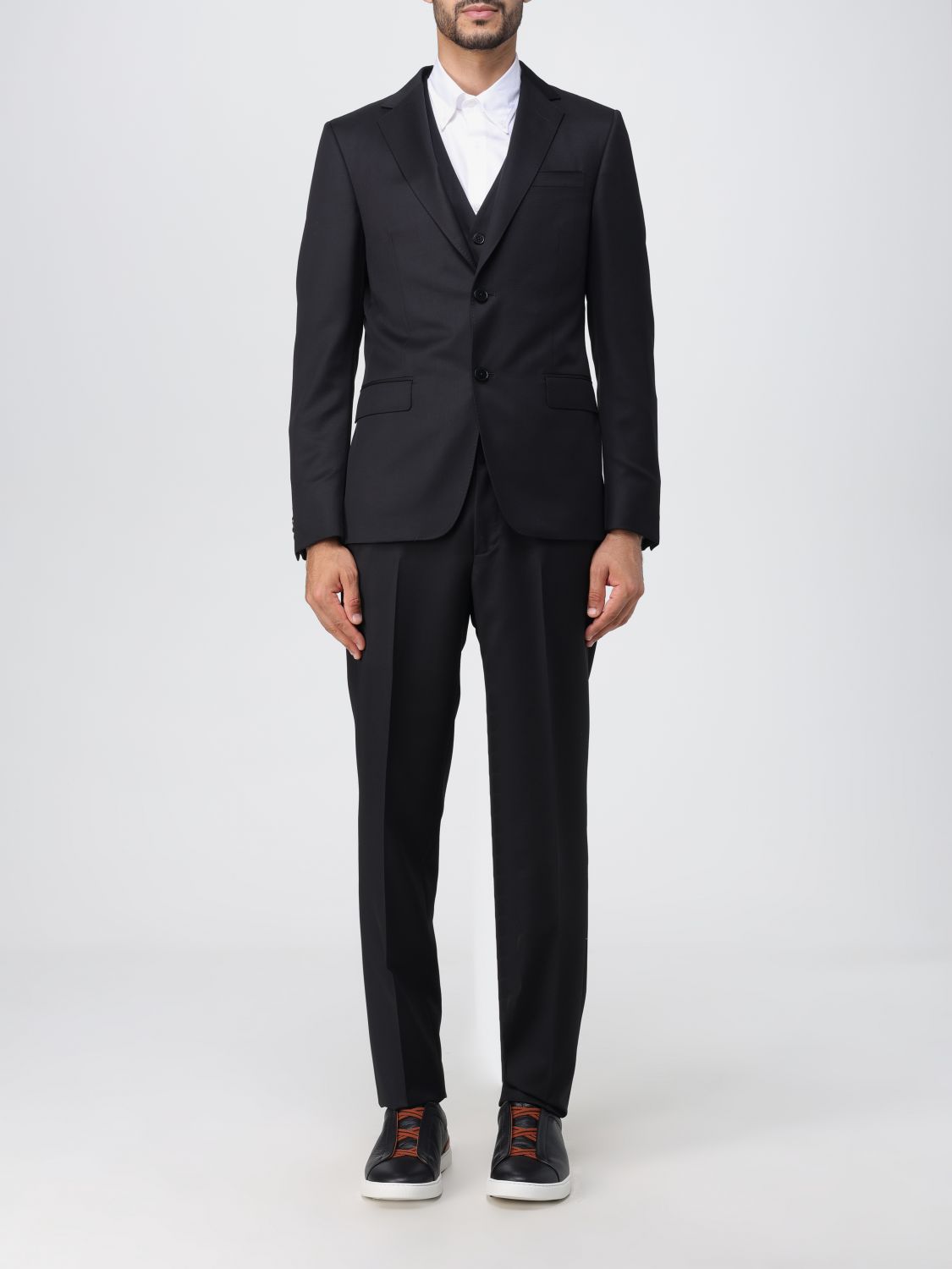 zegna Suit ZEGNA Men colour Black