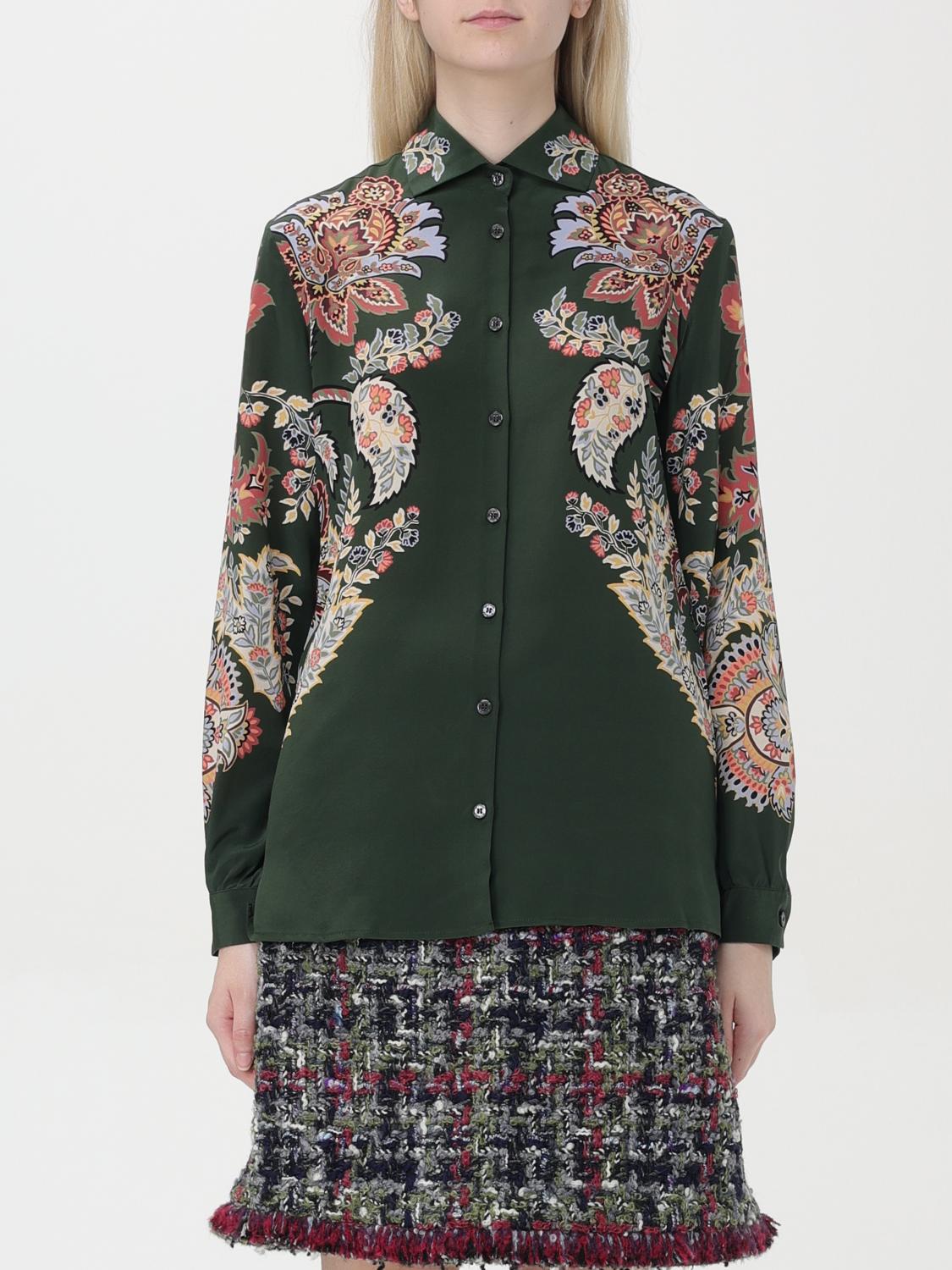 Etro Shirt ETRO Woman color Green