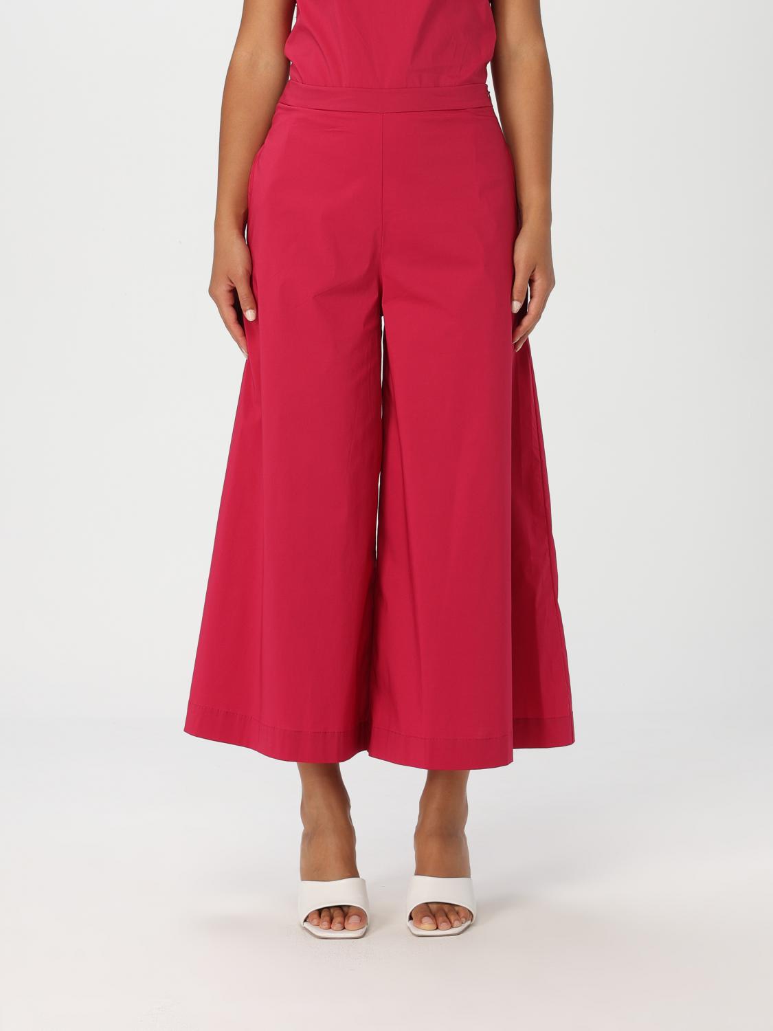 Liviana Conti Pants LIVIANA CONTI Woman color Geranium