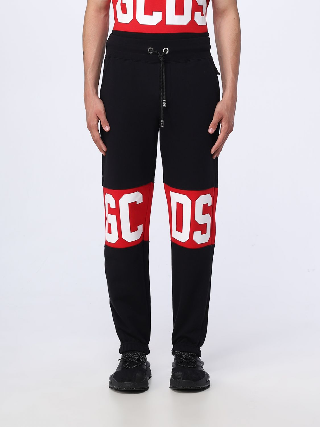 GCDS Trousers GCDS Men colour Black