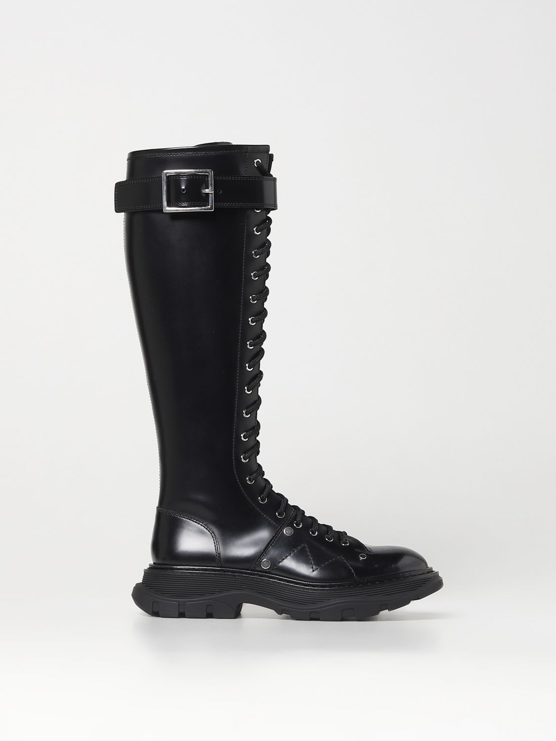 Alexander McQueen Boots ALEXANDER MCQUEEN Woman colour Black