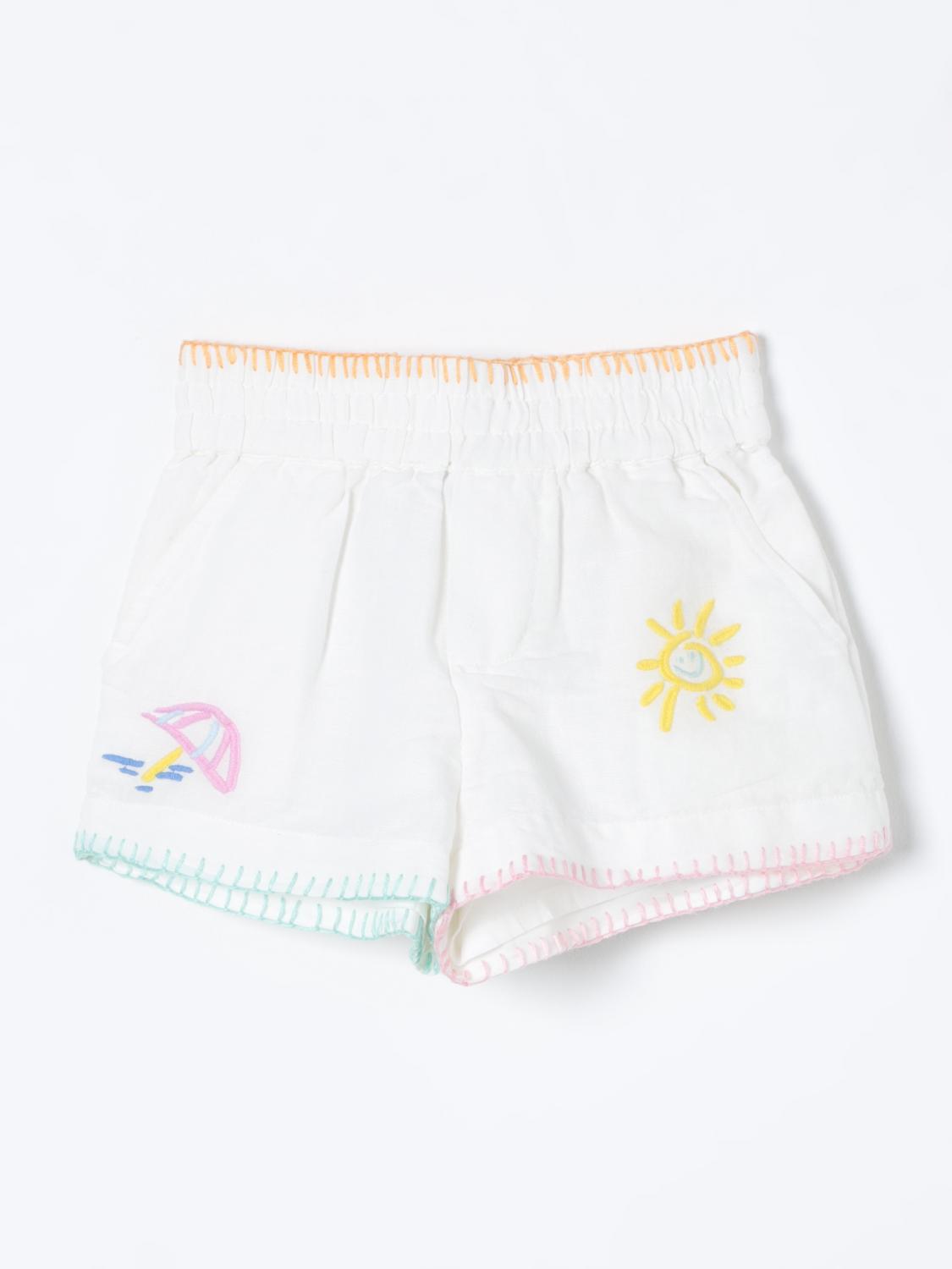 Stella McCartney Kids Short STELLA MCCARTNEY KIDS Kids color Ivory