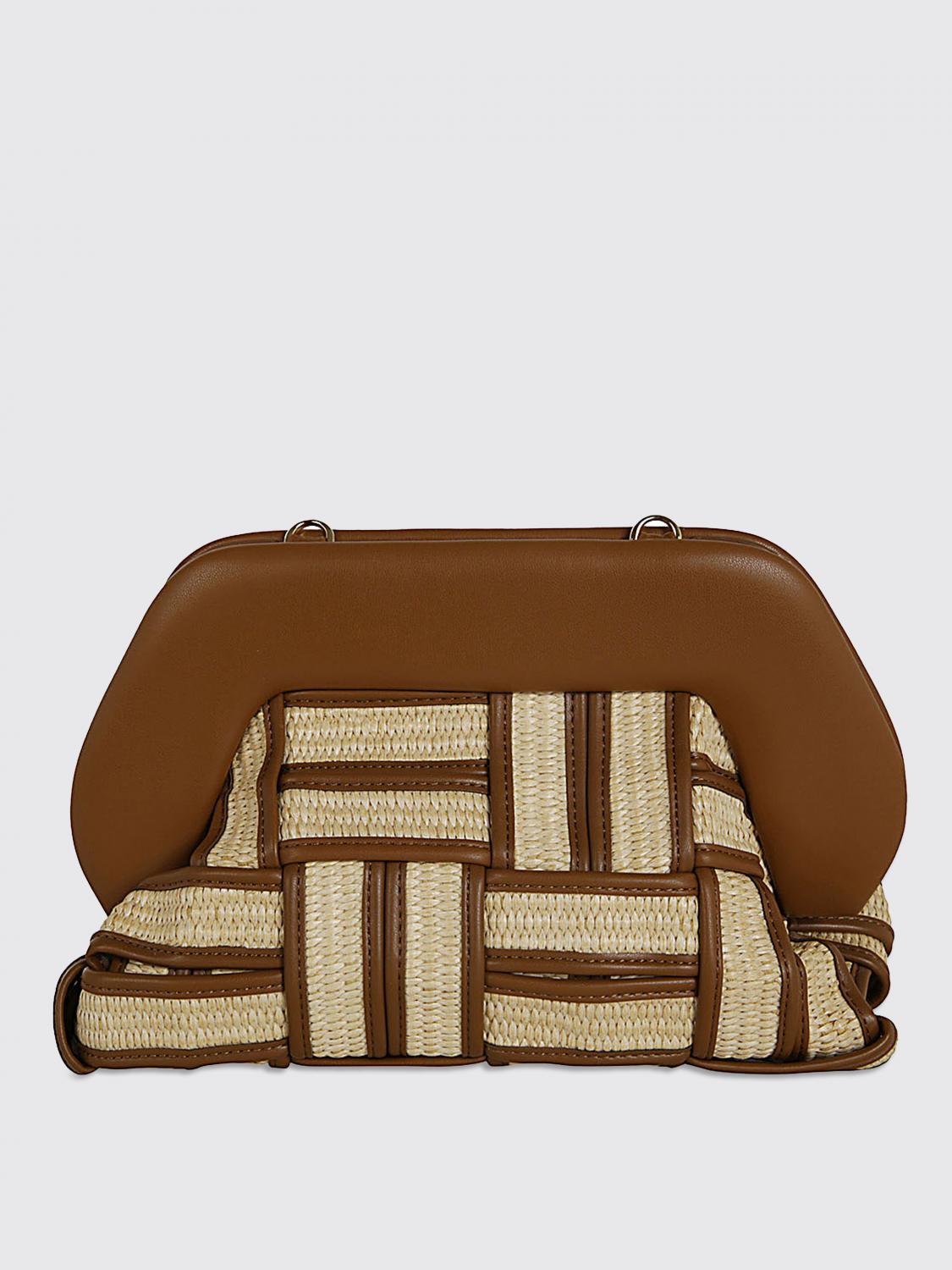 Themoirè Clutch THEMOIRÈ Woman color Brown