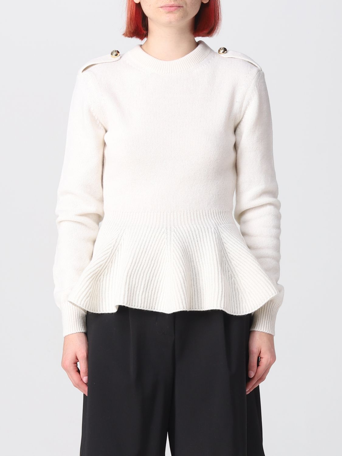 Alexander McQueen Jumper ALEXANDER MCQUEEN Woman colour Ivory