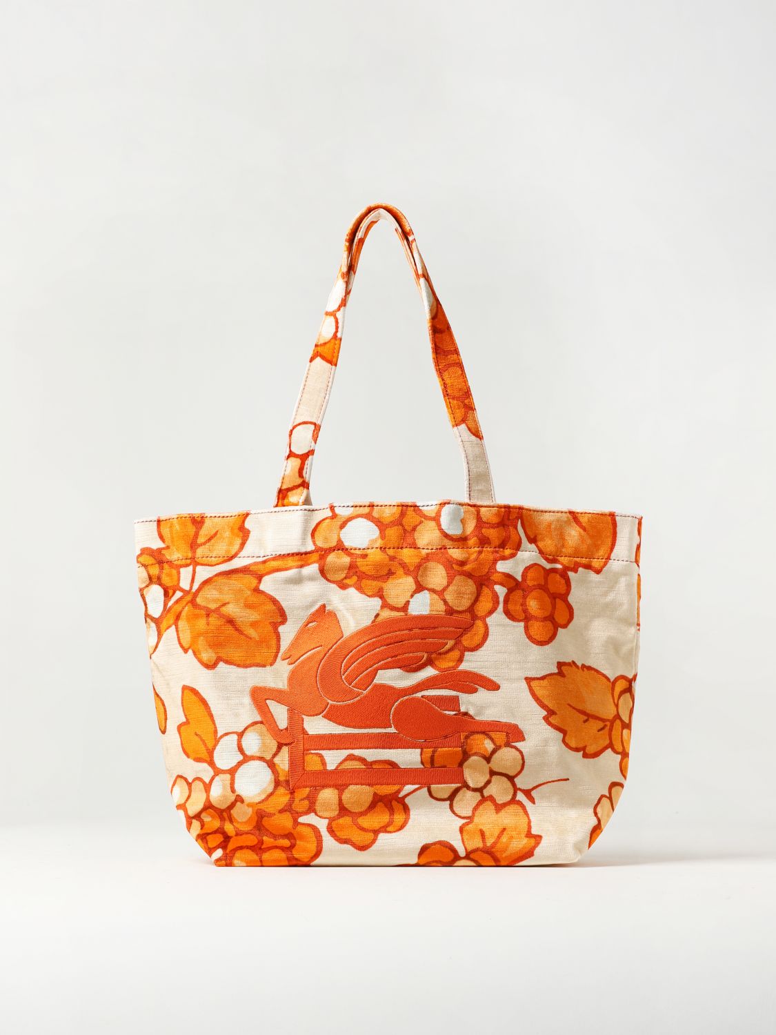 Etro Tote Bags ETRO Woman colour Orange