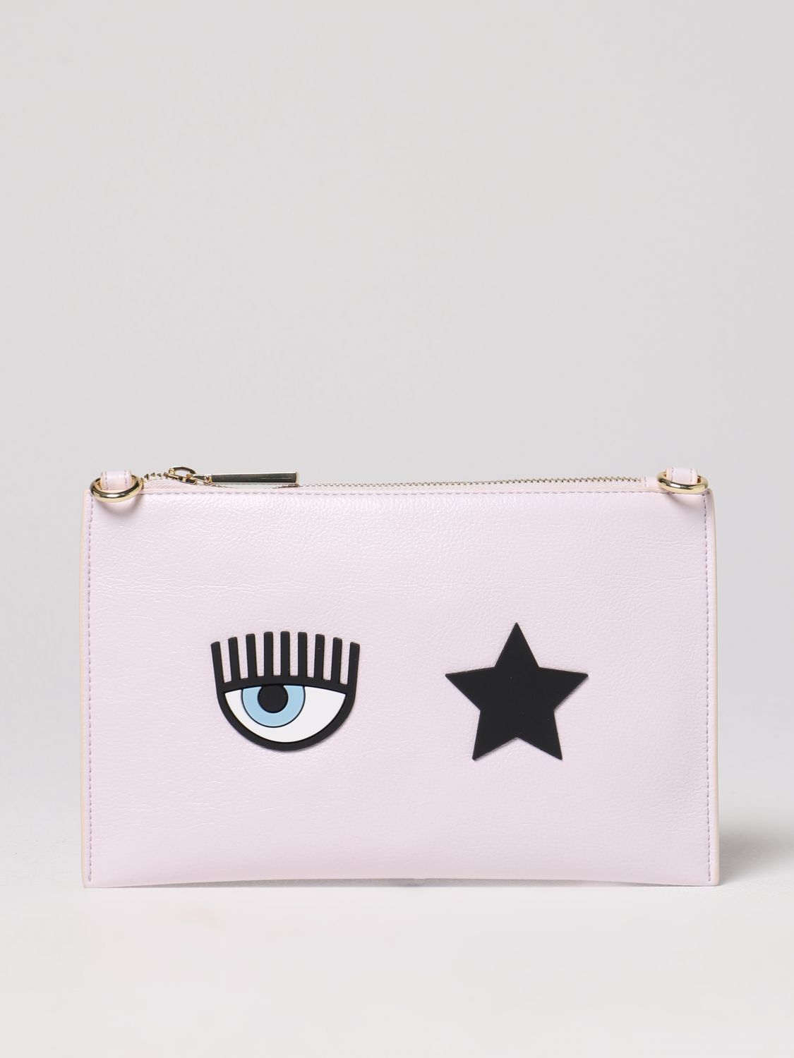 CHIARA FERRAGNI Clutch CHIARA FERRAGNI Woman colour Pink