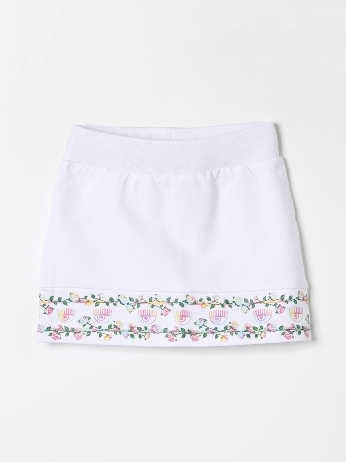 CHIARA FERRAGNI Skirt CHIARA FERRAGNI Kids colour White