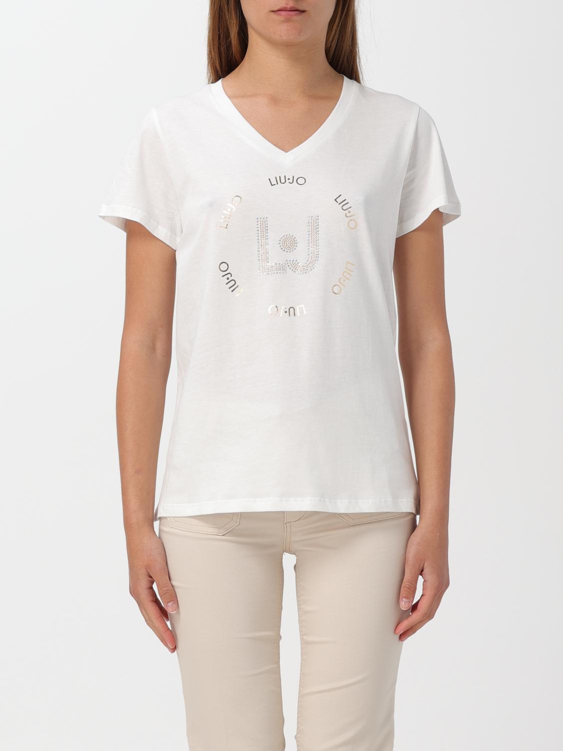 Liu Jo T-Shirt LIU JO Woman colour Ivory