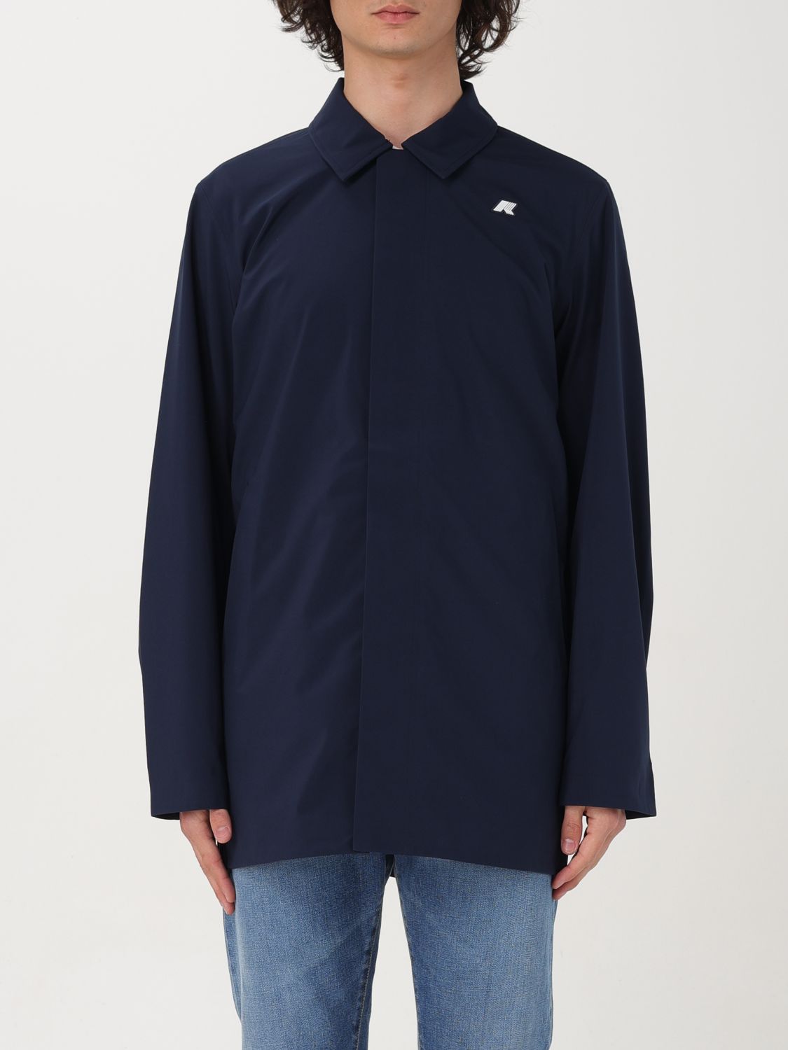 K-Way Jacket K-WAY Men colour Navy