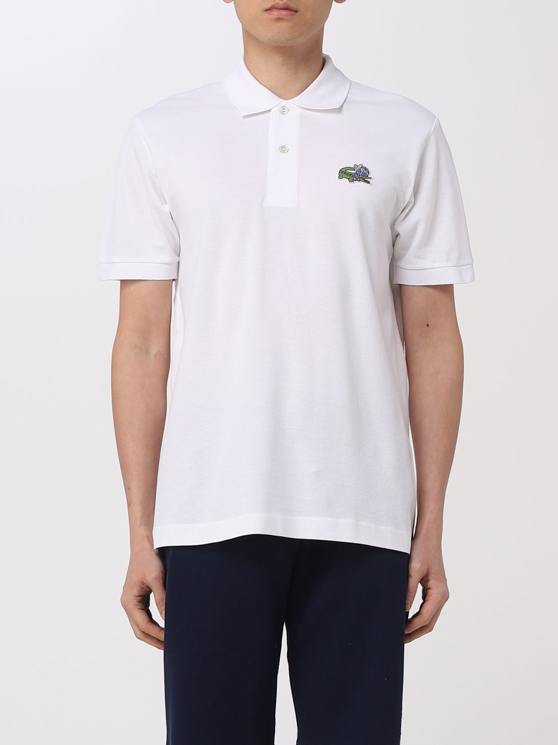 Lacoste X Netflix Polo Shirt LACOSTE X NETFLIX Men colour White 1