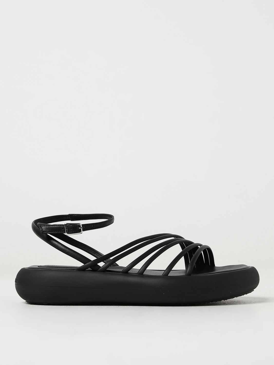 Vic Matié Flat Sandals VIC MATIÉ Woman colour Black