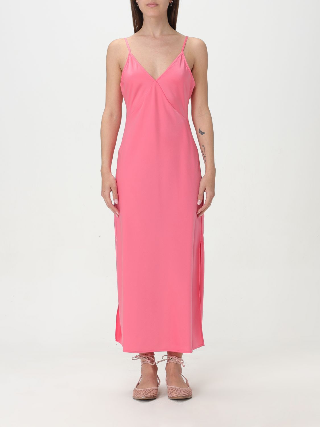 Armani Exchange Dress ARMANI EXCHANGE Woman colour Fuchsia