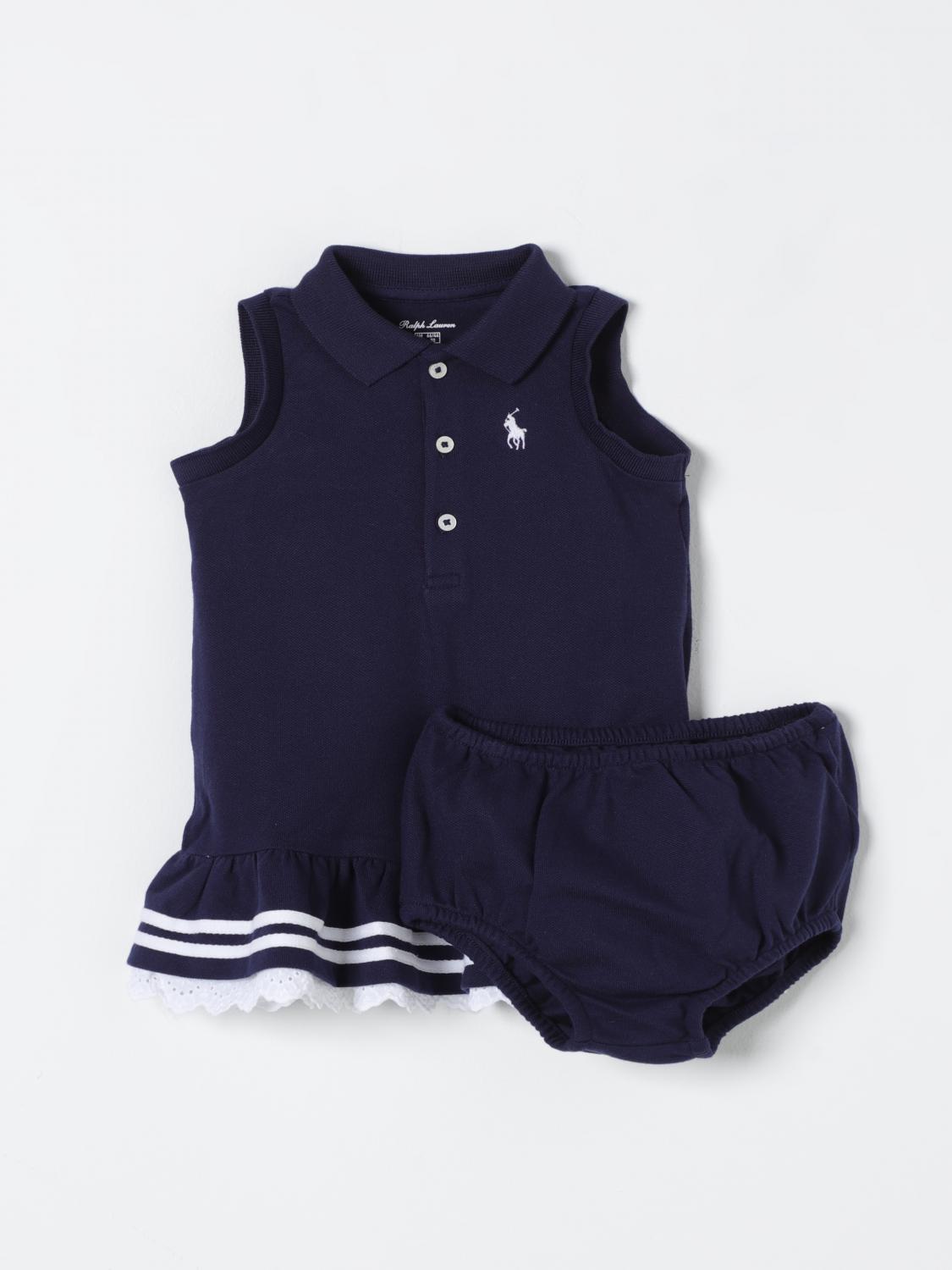 Polo Ralph Lauren Romper POLO RALPH LAUREN Kids color Blue