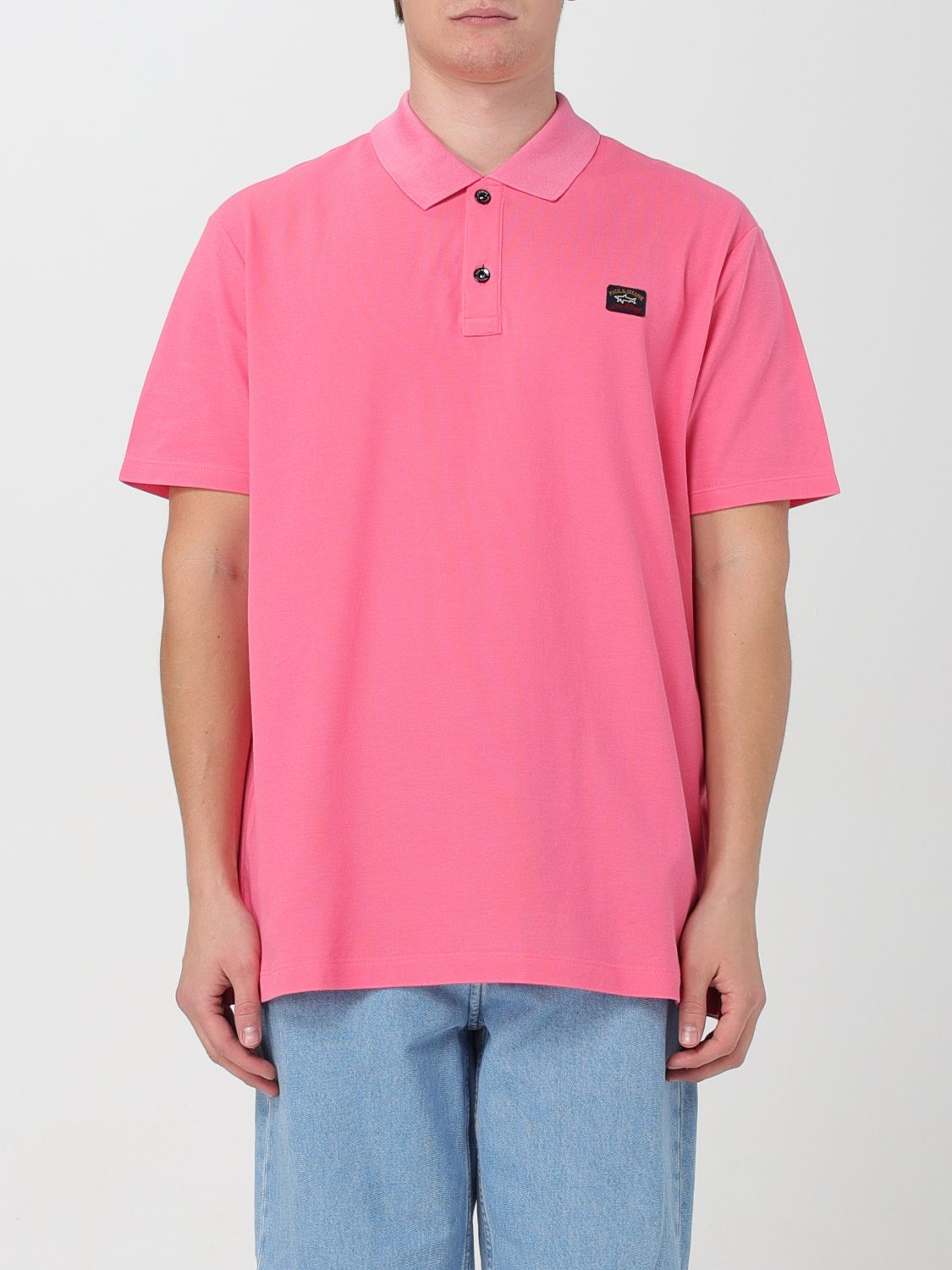 Paul & Shark Polo Shirt PAUL & SHARK Men colour Pink