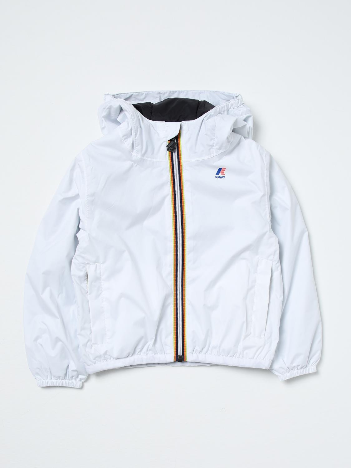 K-Way Coat K-WAY Kids color White