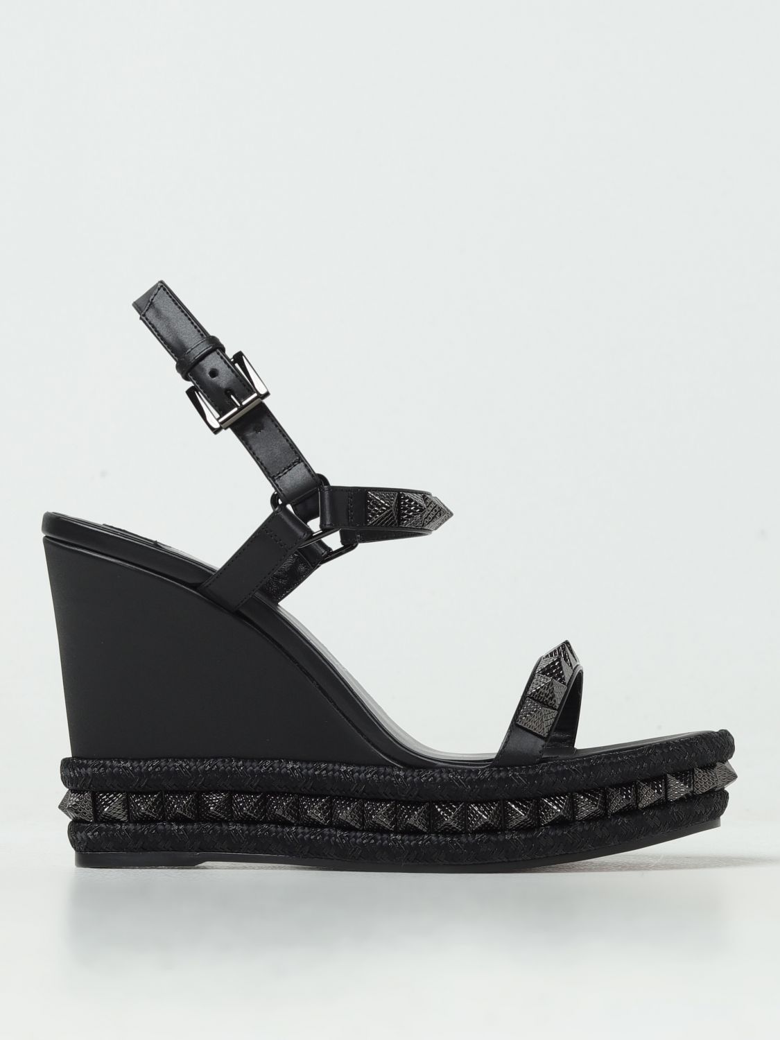 Christian Louboutin Wedge Shoes CHRISTIAN LOUBOUTIN Woman colour Black