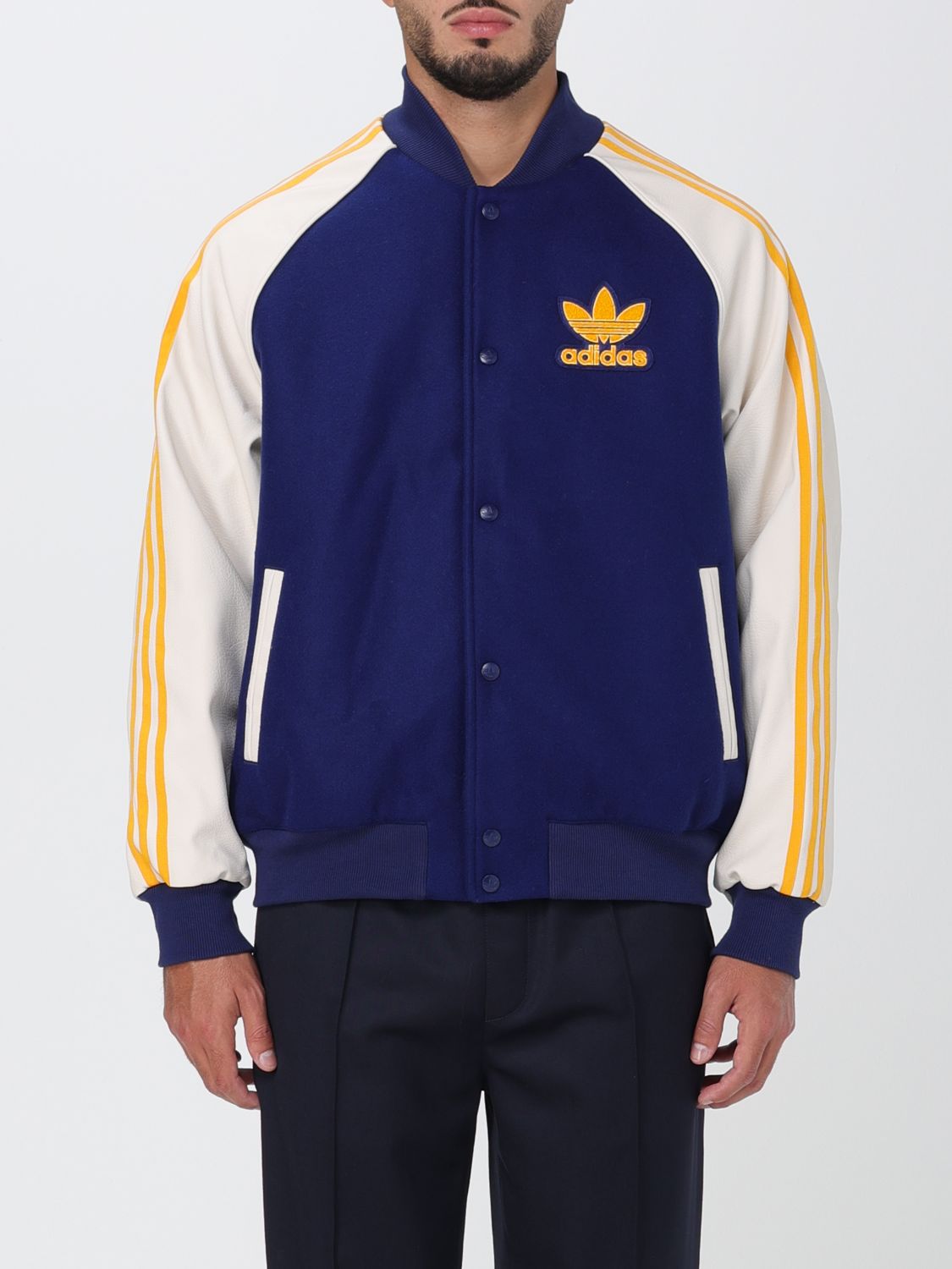 Adidas Originals Jacket ADIDAS ORIGINALS Men colour Blue