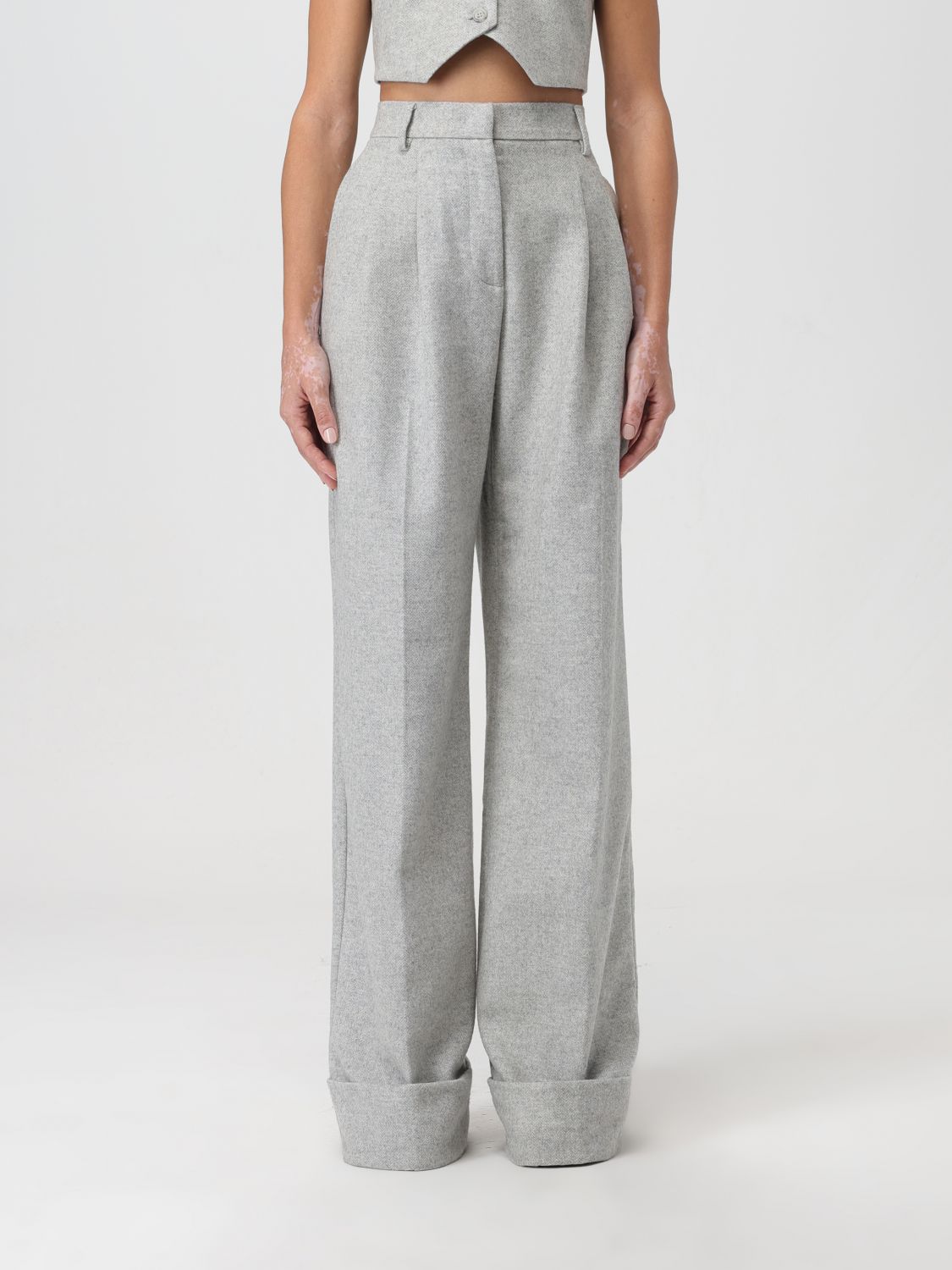 Andamane Trousers ANDAMANE Woman colour Grey