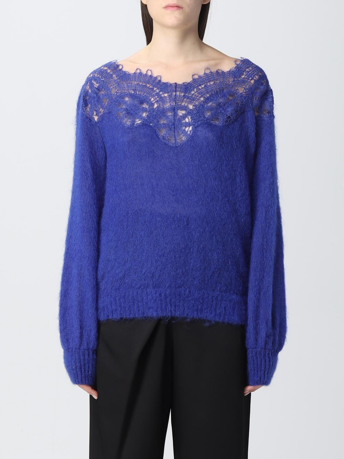 Alberta Ferretti Jumper ALBERTA FERRETTI Woman colour Blue