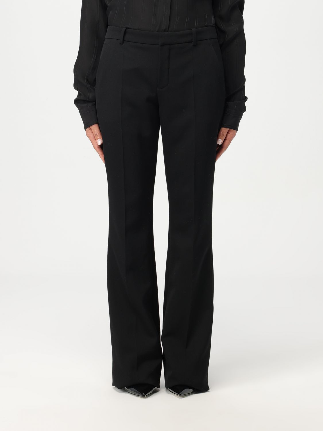 Saint Laurent Trousers SAINT LAURENT Woman colour Black