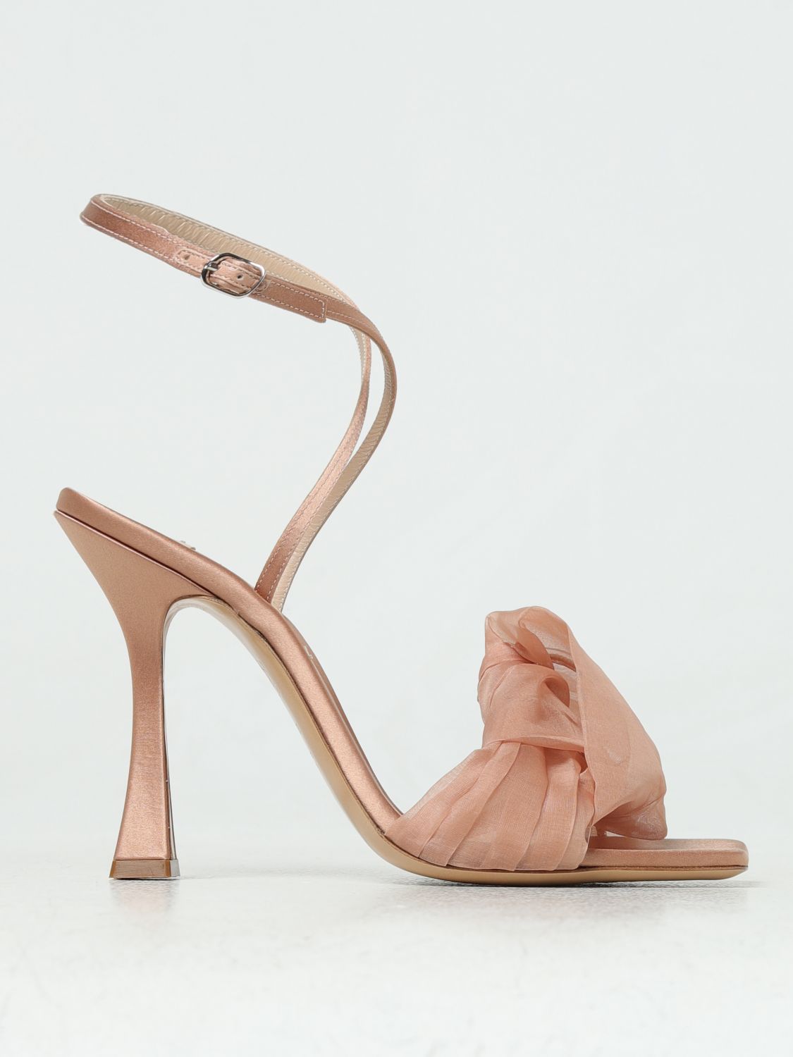 Casadei Heeled Sandals CASADEI Woman colour Dust