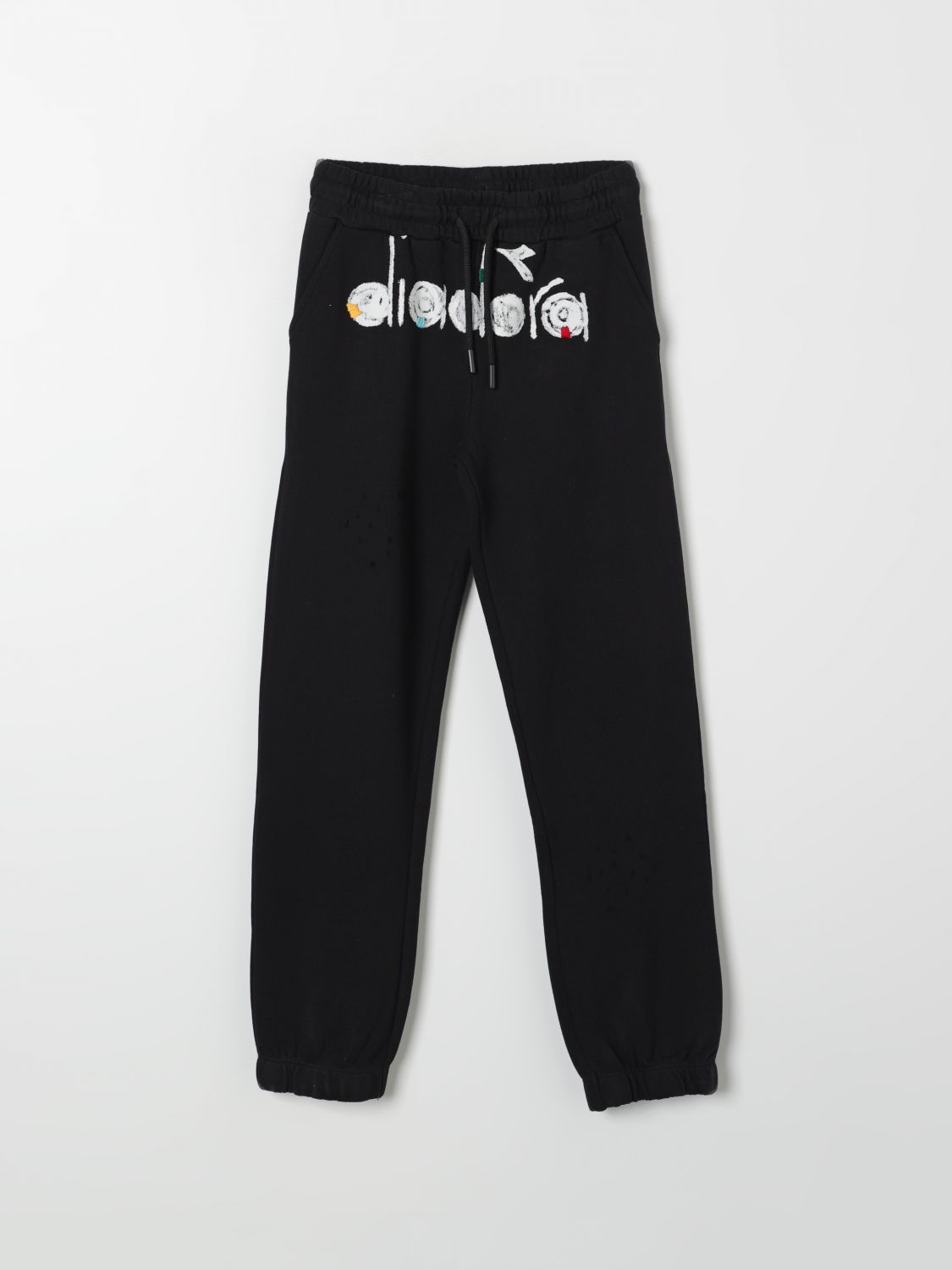 Diadora Trousers DIADORA Kids colour Black
